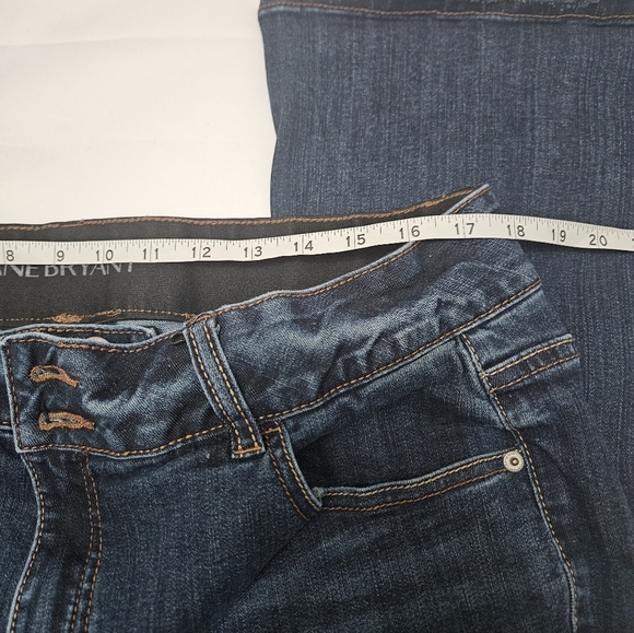Lany Bryant Plus Size Dark Wash Bootcut Jeans! - Picture 4 of 6